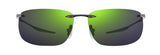 Revo Descend Z Sunglasses  | Shiny Gunmetal and Evergreen