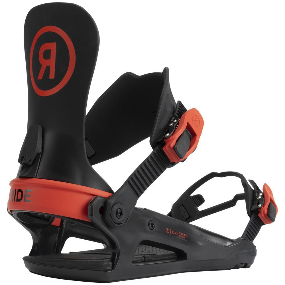 Ride C4 Snowboard Binding  | Fire