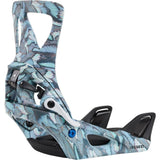 Burton Step On Re:Flex Snowboard Binding - Women's  | Blue Butterflies
