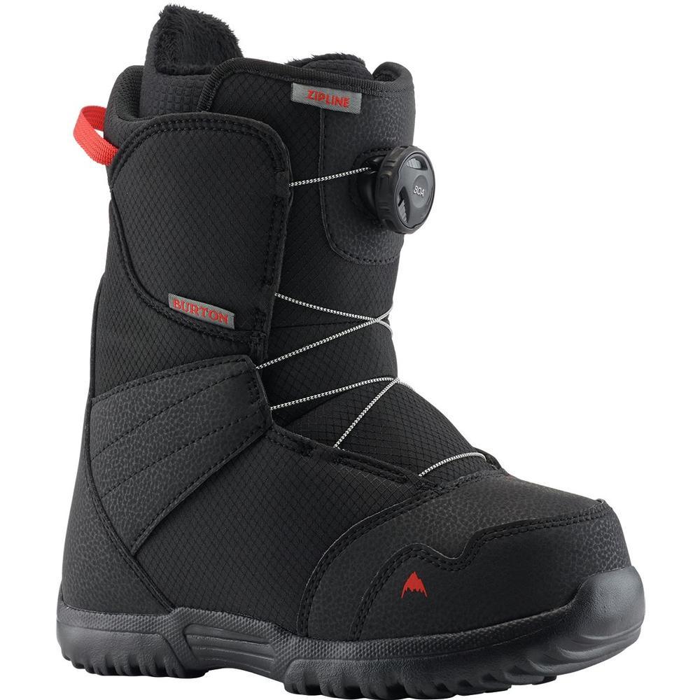 Burton Zipline Boa Snowboard Boot - Kids'  | Black