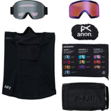 Anon M4 Cylindrical MFI Goggles  | Smoke/ Perceive Sunny Onyx