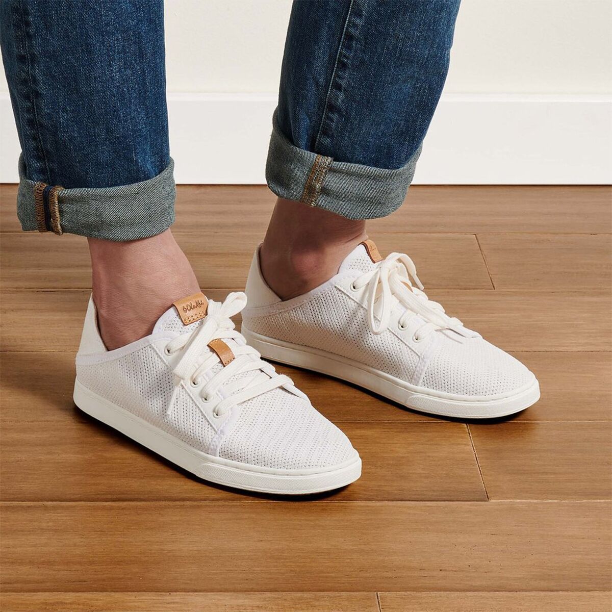 Olukai Pehuea Li Sneaker - Women's | White/White