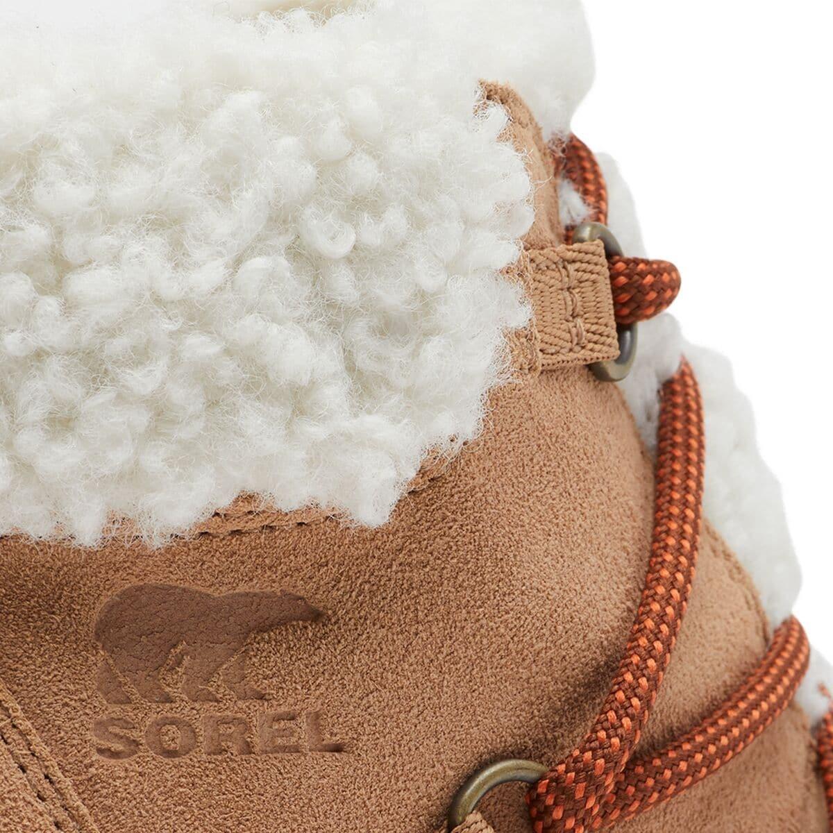 Sorel Evie Cozy Lace Boot - Women's  | Tawny Buff