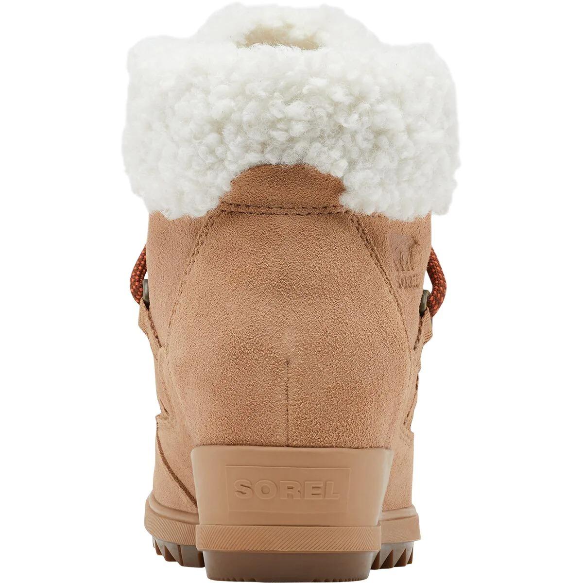 Sorel Evie Cozy Lace Boot - Women's  | Tawny Buff