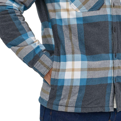 Patagonia Insulated Organic Cotton Fjord Flannel Shirt - Men's  | Fields: New Navy