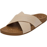 Olukai Kipe'a 'Olu Slide Sandal - Women's | Puka/Tan