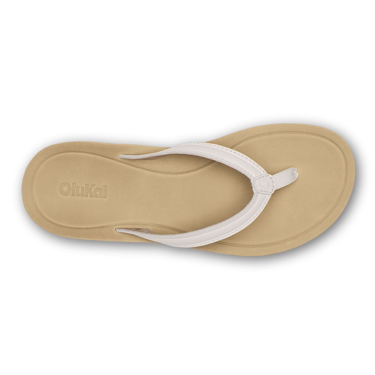 Olukai Southshore Flip Flop - Women's | Bright White/Warm Sand