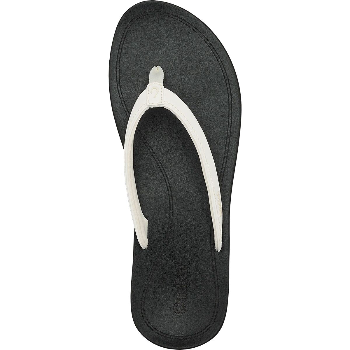 Olukai Uiki Flip Flop - Women's | Bright White/Lava Rock