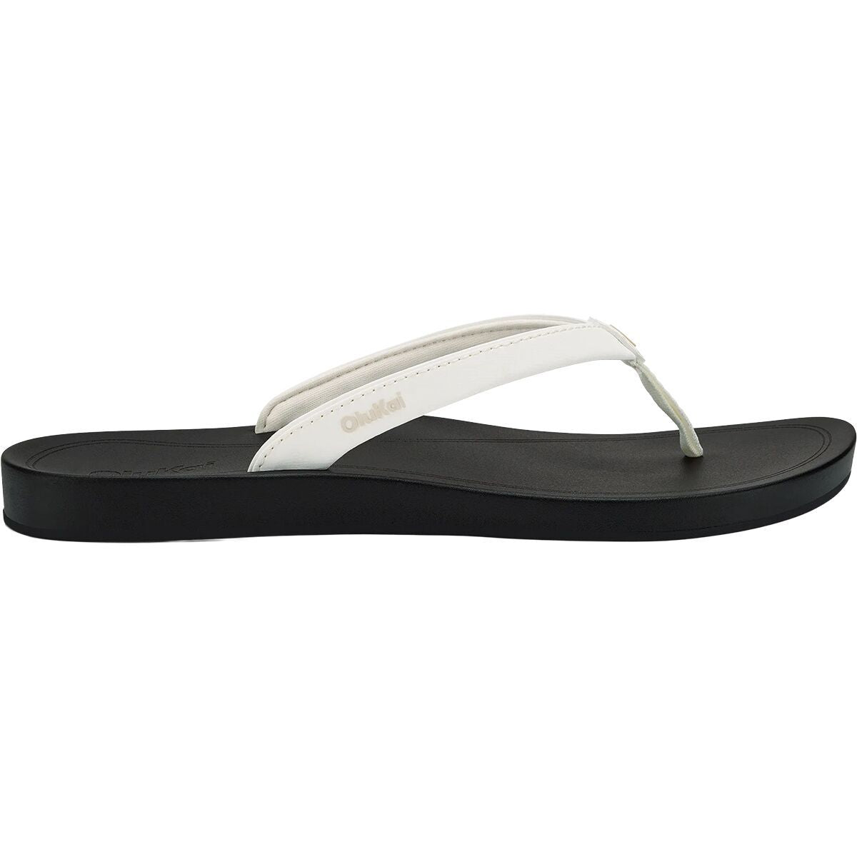 Olukai Uiki Flip Flop - Women's | Bright White/Lava Rock