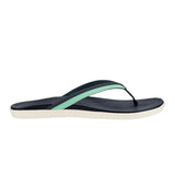 Olukai HoOpio Malua Flip Flop - Women's | Trench Blue/Paradise