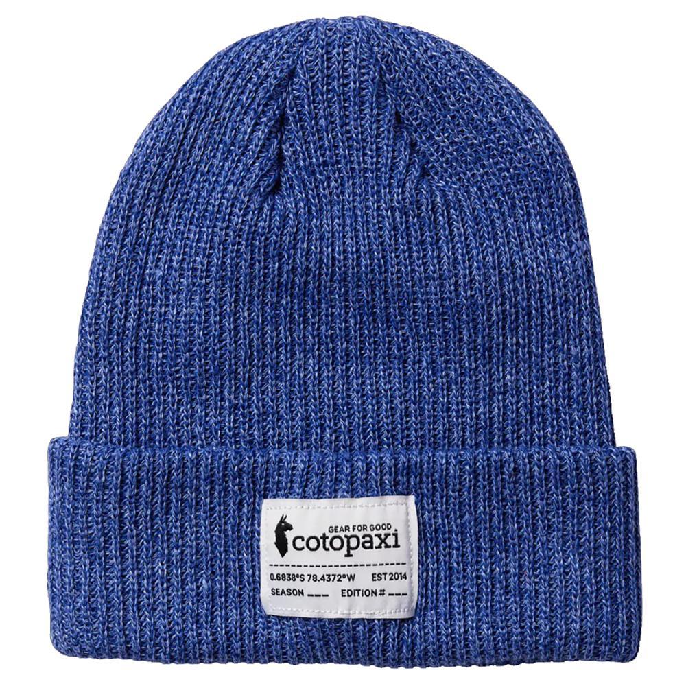 Cotopaxi Wharf Beanie  Cotopaxi Patch  | Heather Blue