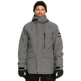 Quiksilver Mission Solid Insulated Jacket - Men's  | Heather Grey