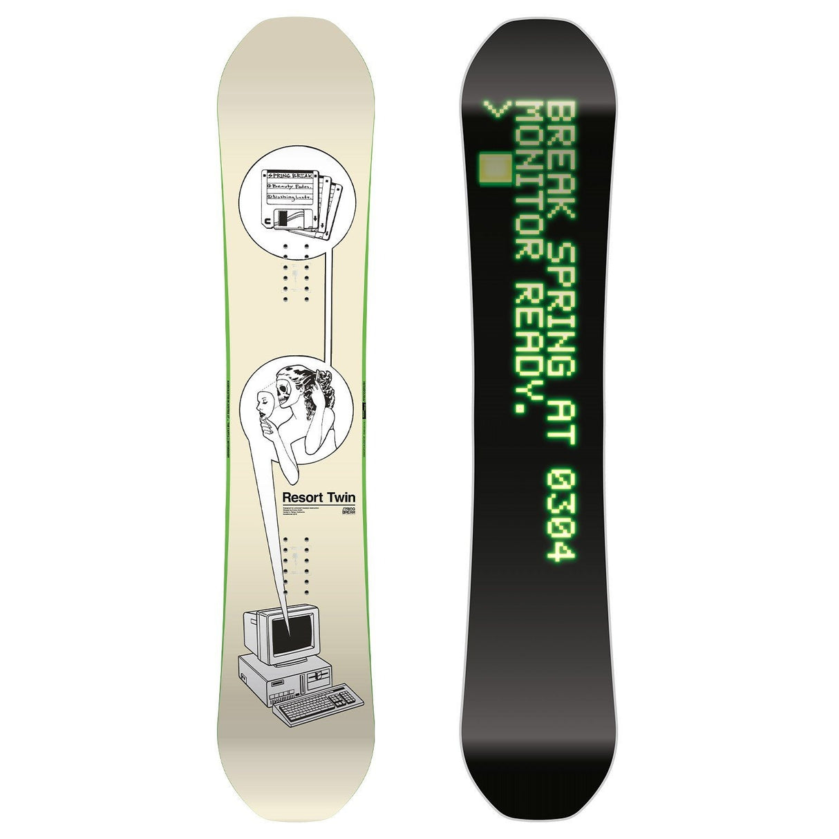 Capita Spring Break Resort Twin Snowboard - 2026 | One Color