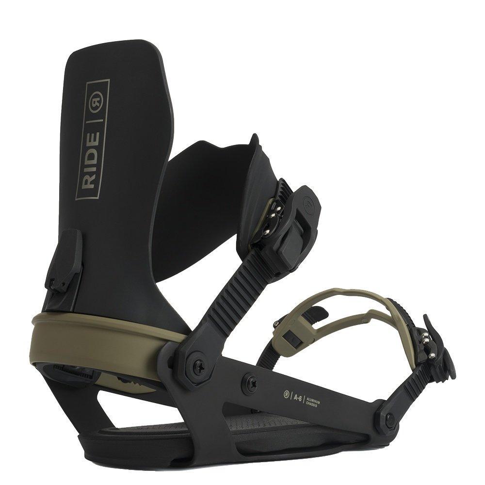 Ride A6 Snowboard Binding  | Olive