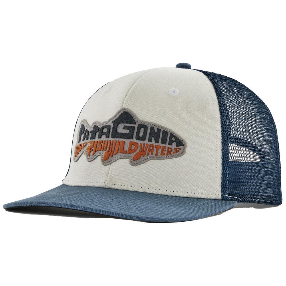 Patagonia Take a Stand Trucker Hat  | Wild Waterline: Utility Blue