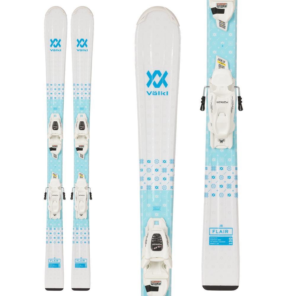 Volkl Flair Jr Skis with vMotion 4.5 GW Bindings - Kids'  | One Color