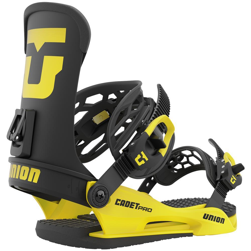Union Cadet Pro Snowboard Binding - Kids'  | Electric Yellow