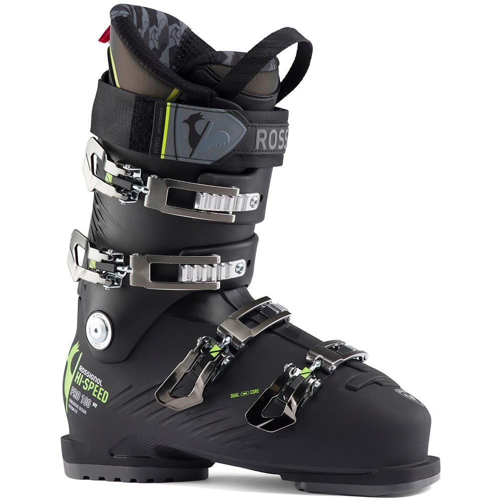 Rossignol HiSpeed Pro 100 MV Ski Boot - Men's  | Black/ Yellow