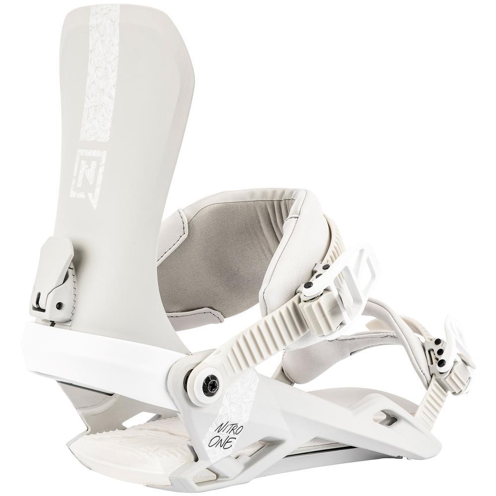 Nitro One Snowboard Binding  | Cool Grey