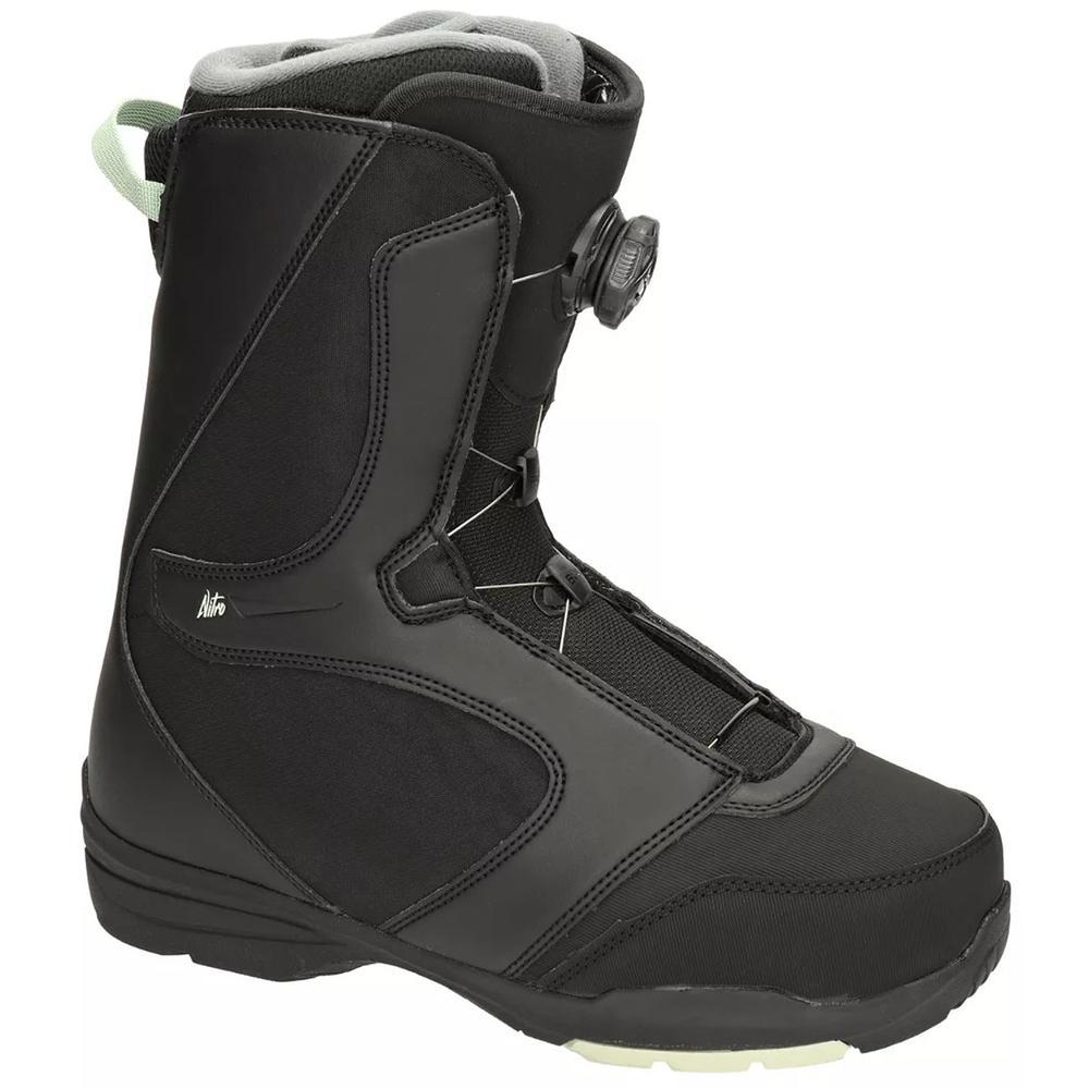 Nitro Flora Boa Snowboard Boot - Women's  | Black/Mint