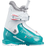 Nordica Speedmachine J1 Ski Boot - Girls'  | Blue/ White