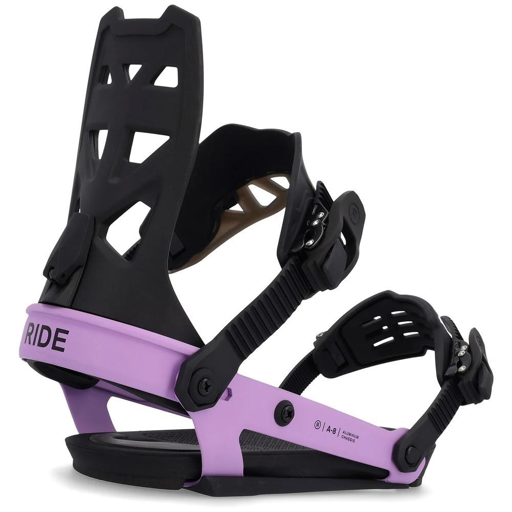 Ride A8 Snowboard Binding  | Purps