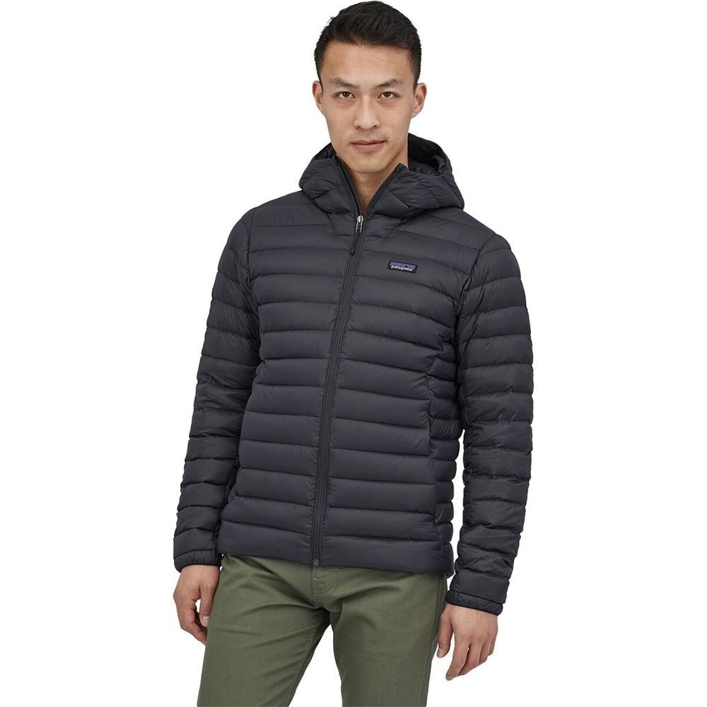 Patagonia Down Sweater Hooded Jacket - Men's  | Black
