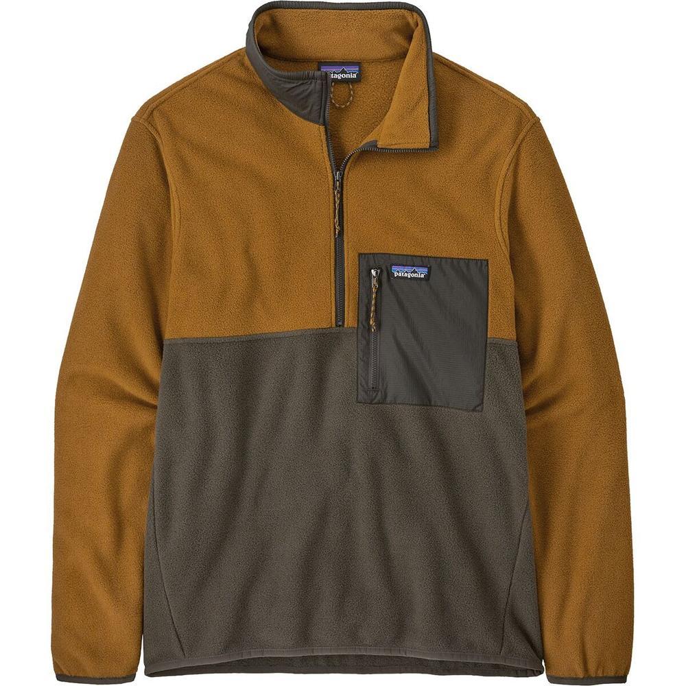 Patagonia Microdini 1/2-Zip Pullover - Men's  | Dark Walnut