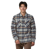Patagonia Insulated Organic Cotton Fjord Flannel Shirt - Men's  | Fields: New Navy