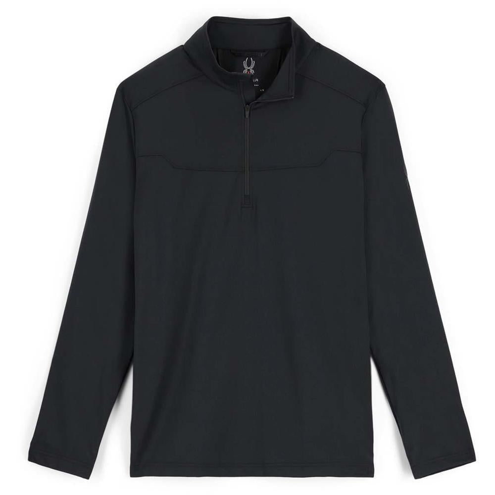 Spyder Leader Graphene 1/4-Zip Fleece Mid-Layer - Men's  | Black
