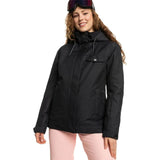 Roxy Billie Hooded Insulated Jacket - Women's  | True Black