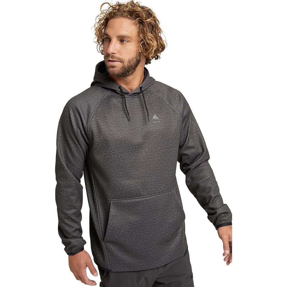 Burton Crown Weatherproof Pullover Fleece - Men's  | True Black Heather