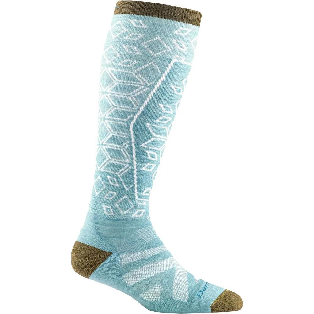 Darn Tough Traverse OTC Lightweight Cushion Padded Shin Sock - Women's  | Aqua