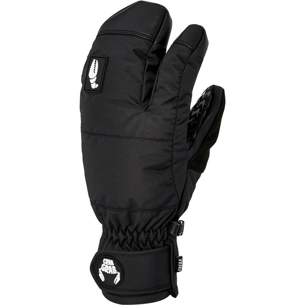 Crab Grab Freak Trigger Split Finger Mitten - Men's  | Black
