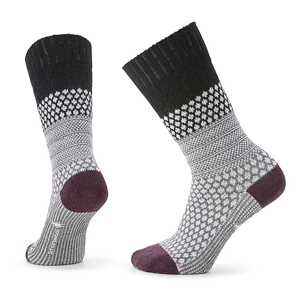 Smartwool Everyday Popcorn Cable Crew Sock - Women's  | Black