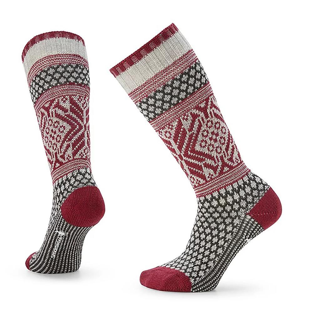 Smartwool Everyday Popcorn Snowflake Crew Sock - Women's  | Meadow Mauve