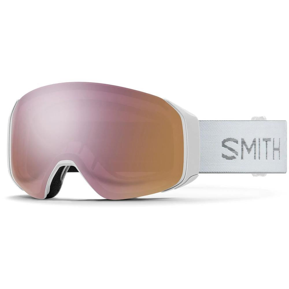 Smith 4D MAG S Goggles  | White Knit w/ Rose Gold