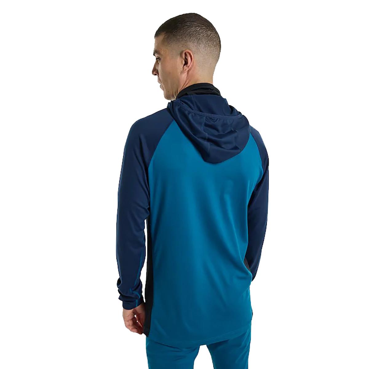 Burton Midweight X Baselayer Long Neck Hooded Top - Men's  | Lyons Blue