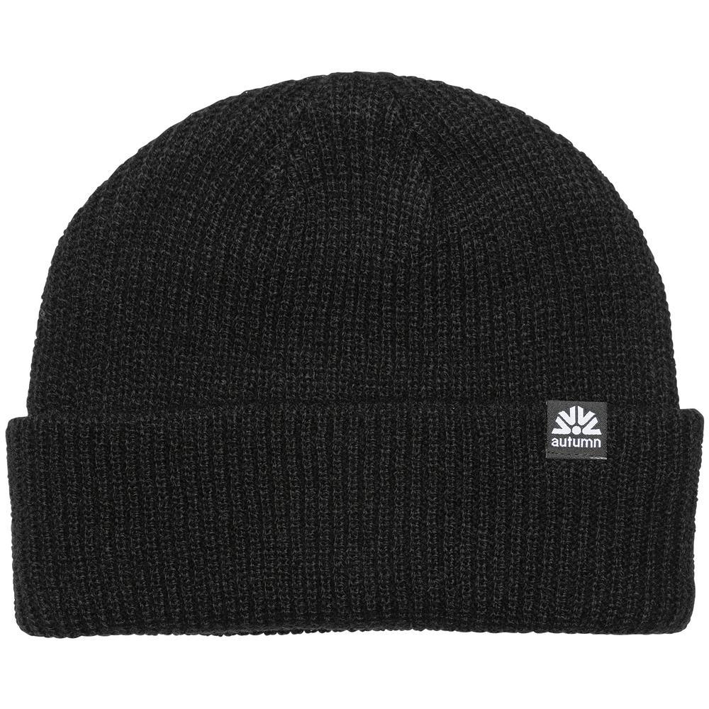 Autumn Simple Beanie  | Black