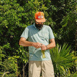 Howler Brothers Pilgrimage Polo - Men's | Riviera Blue
