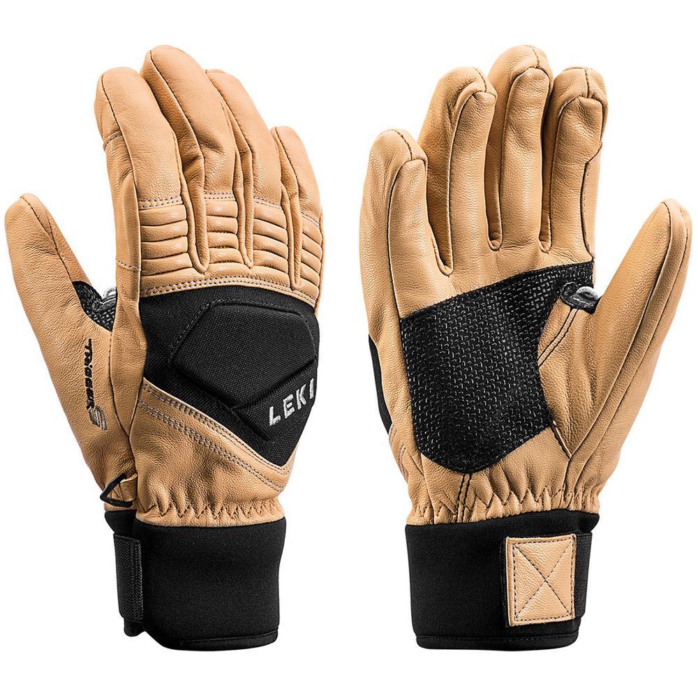LEKI Cooper S Glove  | Tan/ Black