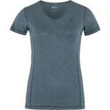 Fjallraven Abisko Cool T-Shirt - Women's  | Indigo Blue