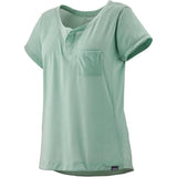 Patagonia Capilene Cool Trail Bike Henley - Women's  | Gypsum Green
