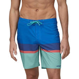 Patagonia Stretch Hydropeak 18in Boardshort - Men's  | Topa Stripe: Early Teal