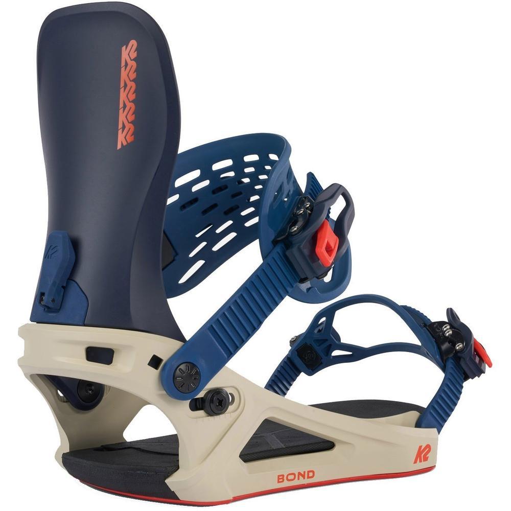K2 Bond Snowboard Binding  | Tan/Navy