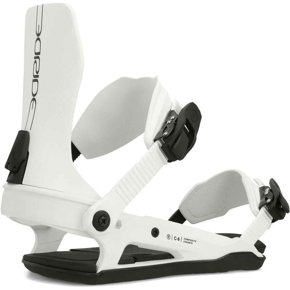Ride C6 Snowboard Binding  | White