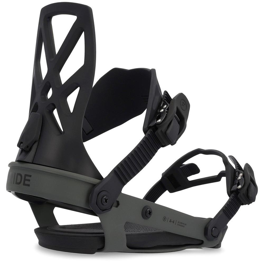 Ride A4 Snowboard Binding  | Black