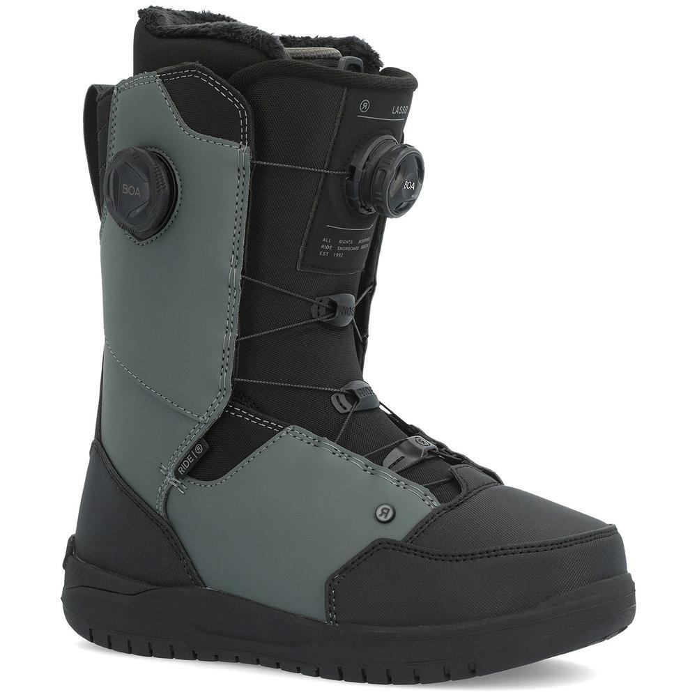 Ride Lasso BOA Snowboard Boot  Mens  | Grey