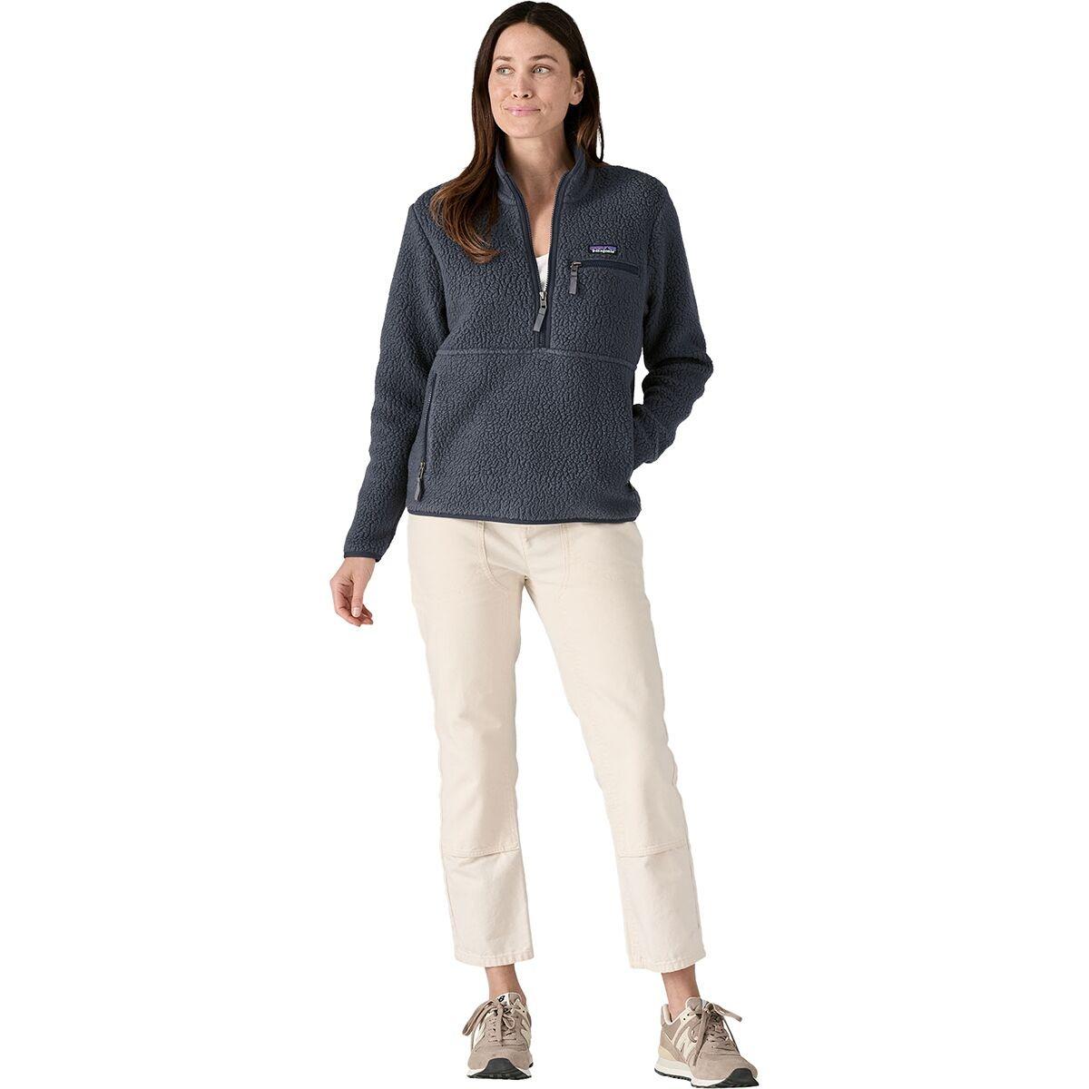 Patagonia Retro Pile Marsupial Pullover - Women's  | Thermal Blue
