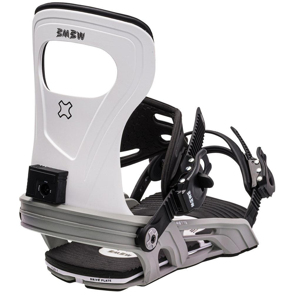Bent Metal Metta Snowboard Binding - Women's  | White
